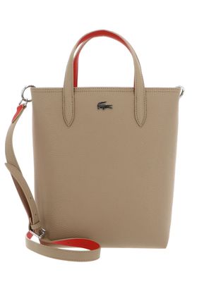 LACOSTE Anna Z Vertical Shopping Bag Viennois Grenadine