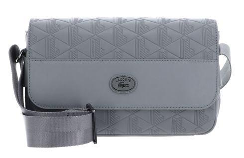 LACOSTE Nomogramme Flap Crossover Bag S Monument