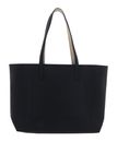 LACOSTE Anna Zipped Shopping Bag Noir Krema