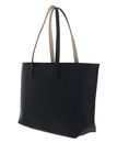 LACOSTE Anna Zipped Shopping Bag Noir Krema