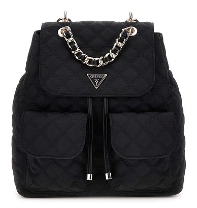 GUESS Giully Flap Backpack Black