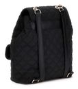 GUESS Giully Flap Backpack Black GUESS Giully Flap Backpack Black