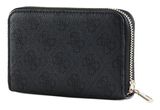 GUESS Brenton SLG Medium Zip Around Wallet M Coal Logo