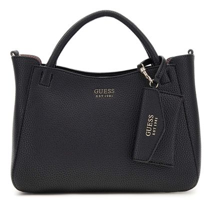 GUESS Brenton Girlfriend Satchel S Black
