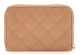 GUESS Giully Zip Around Wallet M Beige