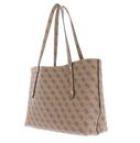 GUESS Brenton Tote Latte Logo