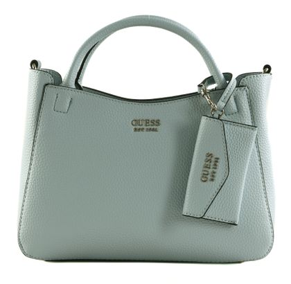 GUESS Brenton Girlfriend Satchel S Powder Blue