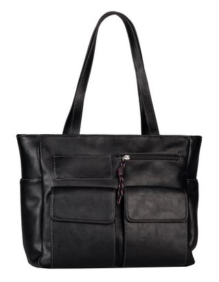 TOM TAILOR Malina Zip Shopper L Black