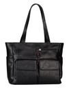 TOM TAILOR Malina Zip Shopper L Black
