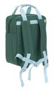 Lässig Little Gang Mini Square Backpack Lemon Dark Green