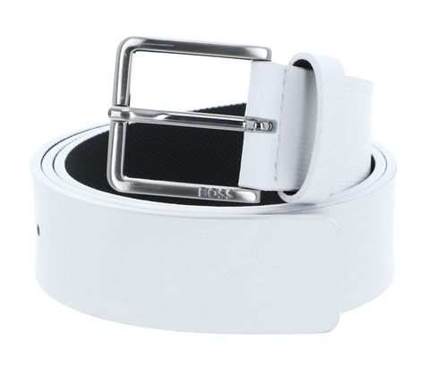 BOSS Ther-Tx_Sz35 Leather Belt W95 White