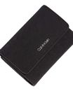 Calvin Klein CK Must Trifold Mono Wallet S Black Mono