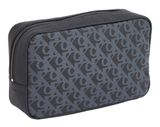 Calvin Klein Matte Aop Washbag Na Black