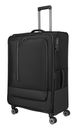 travelite CrossLITE 4W Trolley Expandable XL Black travelite CrossLITE 4W Trolley Expandable XL Black