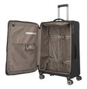 travelite CrossLITE 4W Trolley Expandable XL Black travelite CrossLITE 4W Trolley Expandable XL Black