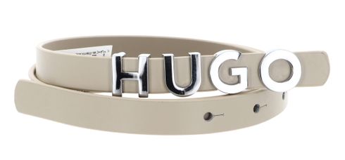 HUGO Zula Leather Belt 1,5 cm W80 Beige HUGO Zula Leather Belt 1,5 cm W80 Beige