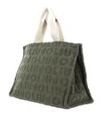 LIU JO Jacquard Plain Tote L Military