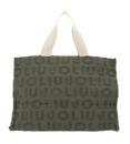 LIU JO Jacquard Plain Tote L Military