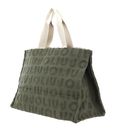 LIU JO Jacquard Plain Tote L Military