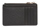 TOMMY HILFIGER TH Distinct Long Credit Card Holder Black TOMMY HILFIGER TH Distinct Long Credit Card Holder Black
