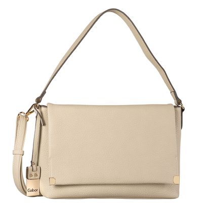 Gabor Gela Flap Bag Top Zip M Beige