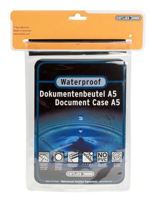 ORTLIEB Document-Bag DIN A5 M Transparent