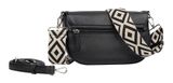 Gabor Linda Saddle Bag Black Gabor Linda Saddle Bag Black