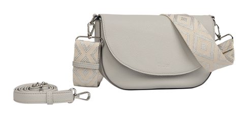 Gabor Linda Saddle Bag Light Grey