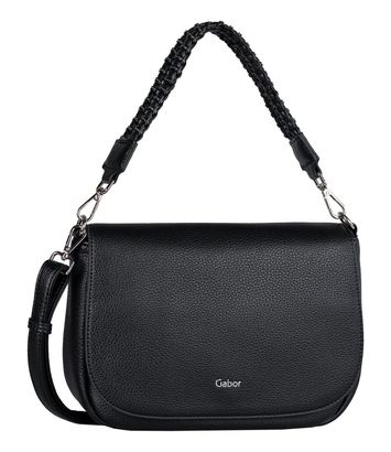 Gabor Vivien Flap Bag Top Zip M Black