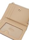 GUESS Orlina Zip Around Card Case Taupe GUESS Orlina Zip Around Card Case Taupe