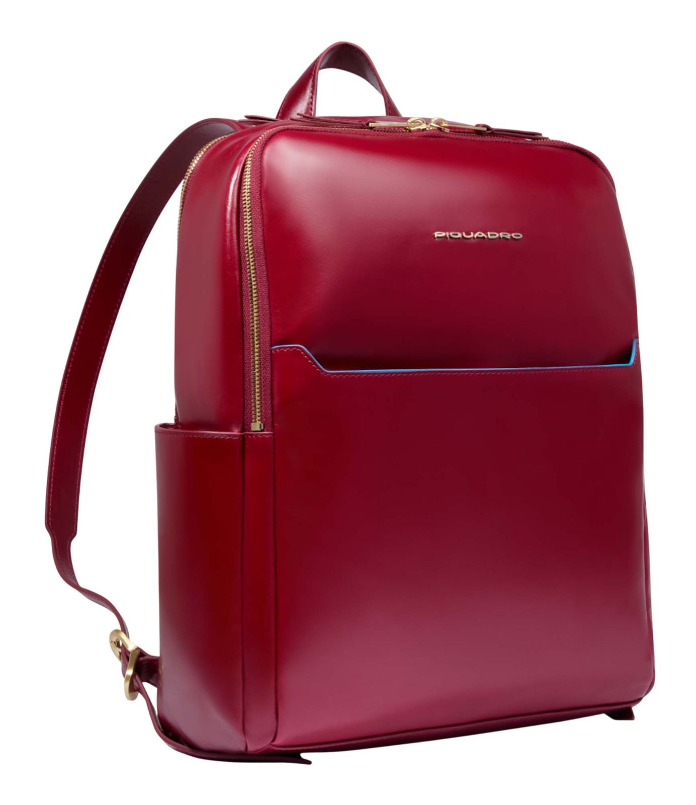 PIQUADRO Blue Square Backpack14" Two Compartments Red PIQUADRO Blue Square Backpack14" Two Compartments Red