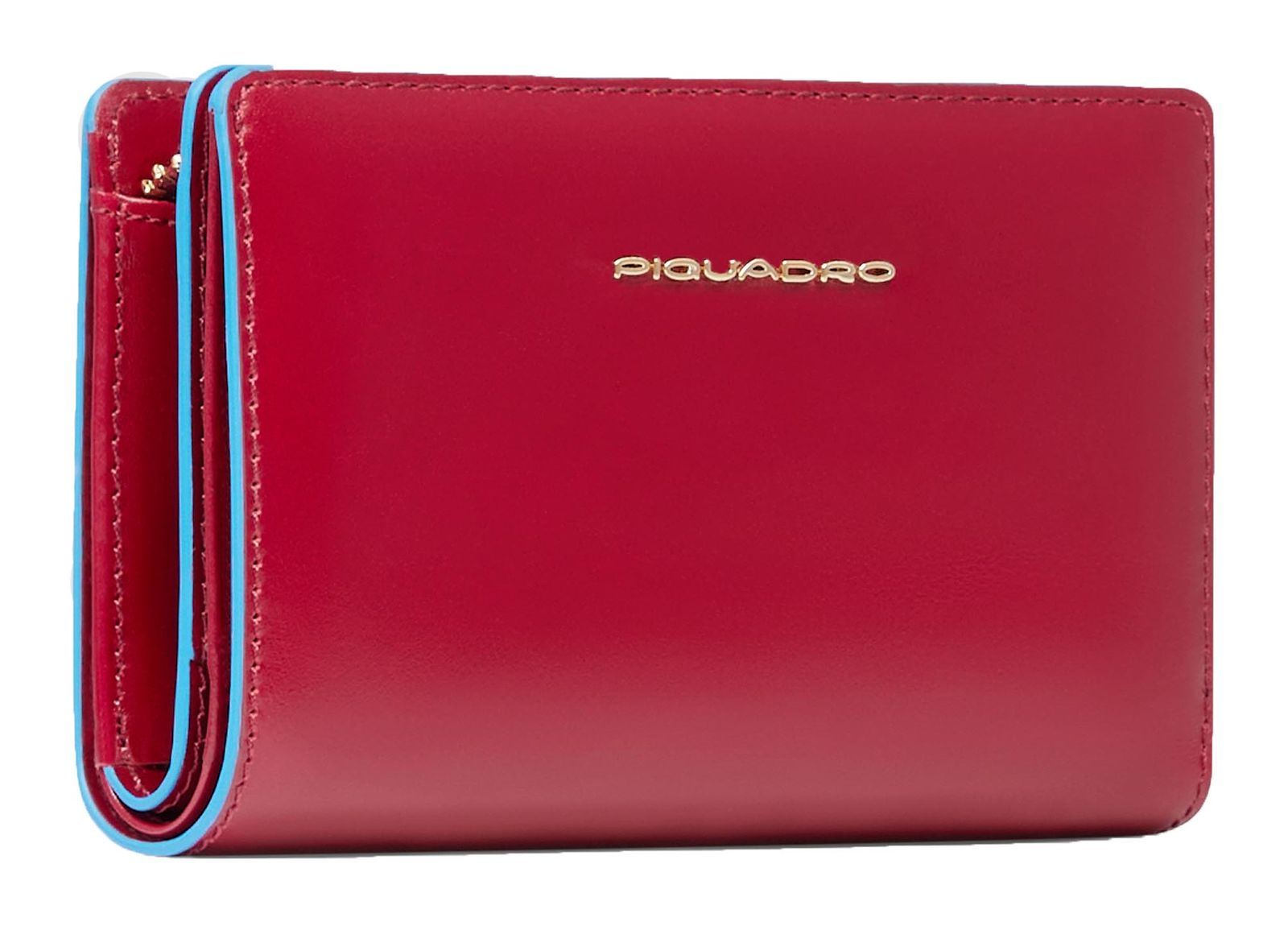 PIQUADRO Blue Square Women´s Bifold Wallet RFID M Red PIQUADRO Blue Square Women´s Bifold Wallet RFID M Red