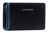 PIQUADRO Blue Square Women´s Bifold Wallet RFID M Black PIQUADRO Blue Square Women´s Bifold Wallet RFID M Black