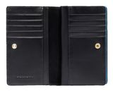 PIQUADRO Blue Square Women´s Bifold Wallet RFID M Black PIQUADRO Blue Square Women´s Bifold Wallet RFID M Black