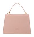 PINKO Love One Top Handle Classic Light M Cipria - Antique Gold