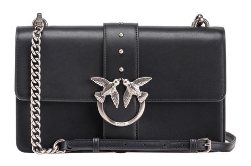 PINKO Love One Classic CL M Black - Old Silver