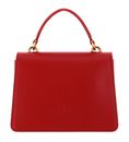 PINKO Love One Top Handle Mini Light S Red - Antique Gold PINKO Love One Top Handle Mini Light S Red - Antique Gold