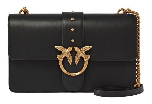 PINKO Love One Classic CL M Black - Antique Gold