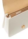 PINKO Love One Top Handle Classic Light M White - Antique Gold
