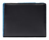PIQUADRO Blue Square Women´s Bifold Wallet RFID S Black