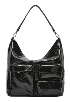 LIEBESKIND BERLIN LK 204 Archive Lack Distressed Hobo M Black