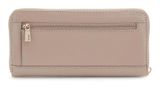 GUESS Laurel SLG Zip Around Wallet L Dark Taupe GUESS Laurel SLG Zip Around Wallet L Dark Taupe