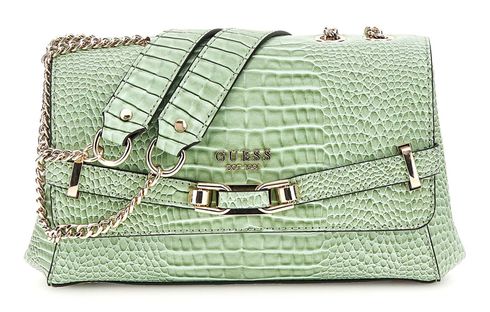 GUESS Silvye Convertible Xbody Flap Bag Mint