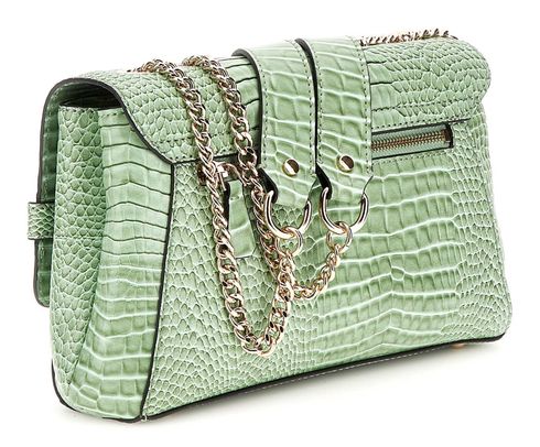 【グリーン(LMK)】GUESS ショルダーバッグ (W)GRACIA Crssbdy Flap Guess Gracia Convertible Crossbody Flap