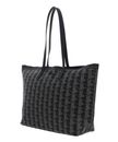 LACOSTE Shopping Bag L Mono Noir Beige