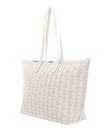 LACOSTE Shopping Bag L Mono Bone White Taupe