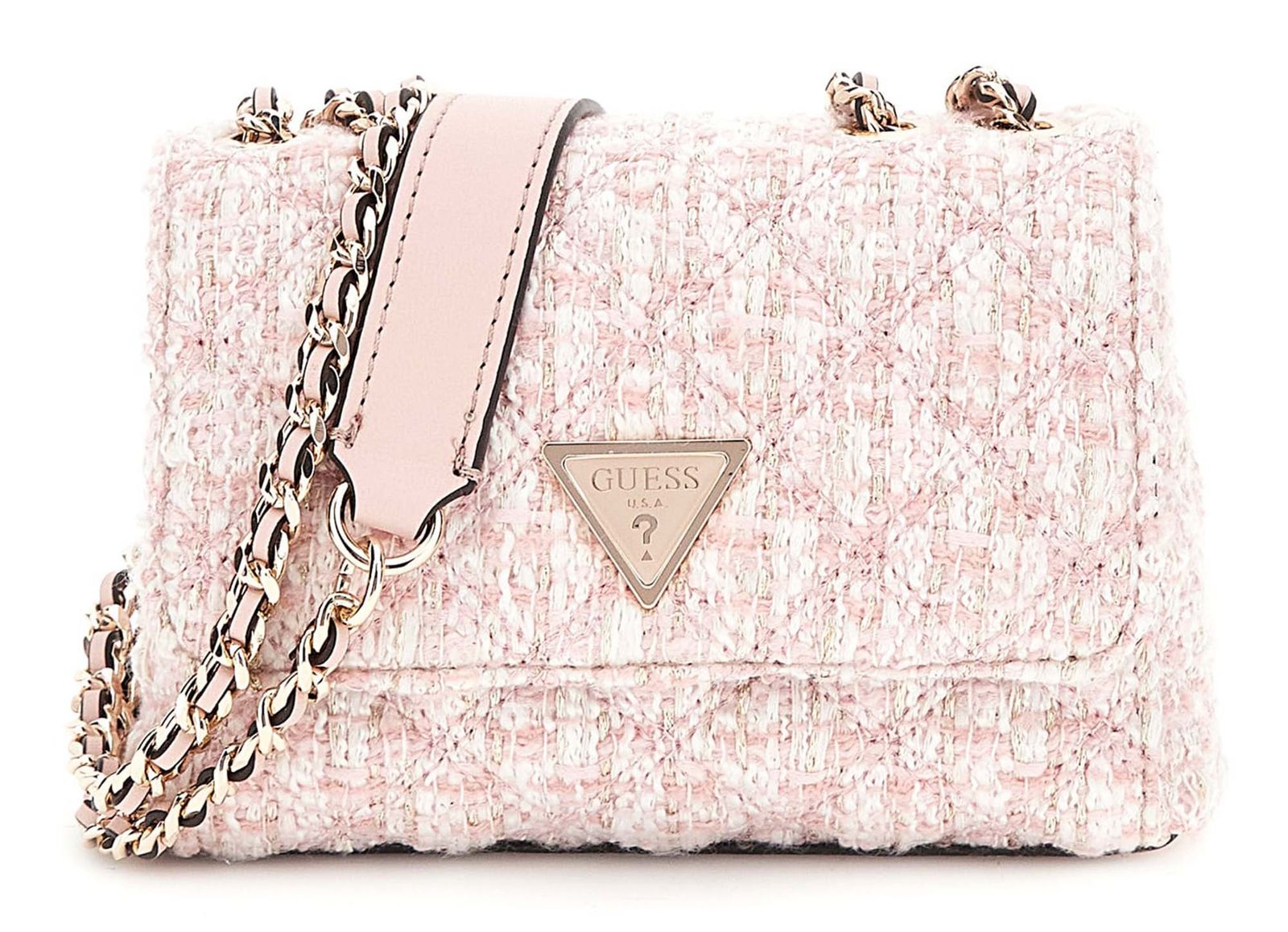 GUESS Giully Mini 2 Compartment Convertible Flap XS Peony Multi