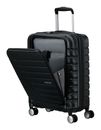 American Tourister Flashline Spinner 55 / 20 Frontloader S Shadow Black American Tourister Flashline Spinner 55 / 20 Frontloader S Shadow Black