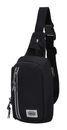 American Tourister Brightup Sling Bag Zip Black
