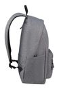 American Tourister Brightup Backpack Zip Grey Melange American Tourister Brightup Backpack Zip Grey Melange